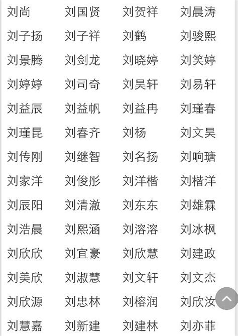 姓刘简单顺口男名字_刘姓100分好名,第3张