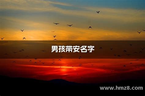 安取名字男孩_男孩以安字取名字大全,第3张