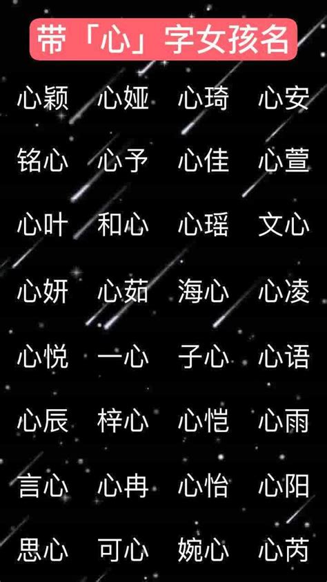 心字取名女孩名字大全_女孩名字带心字寓意好,第3张