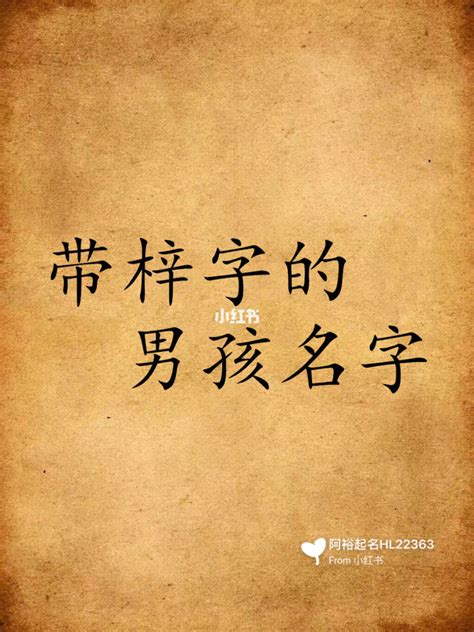 梓取名字男孩_梓起名字男孩名字大全,第3张