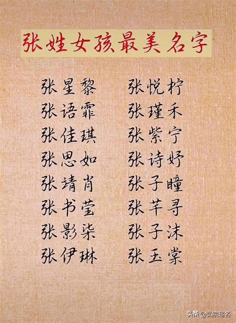 姓张的女孩名字牛宝宝_属牛张姓女孩名字库,第3张