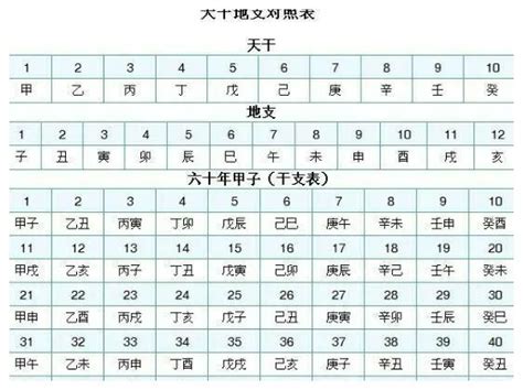 十二个月对应的天干地支_十二月份对应的天干地支,第6张