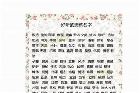 赵什么名字好听男孩_赵姓取名,第2张