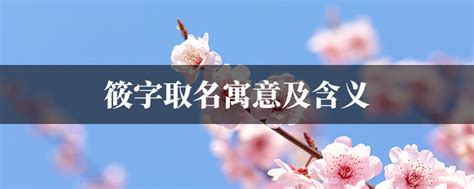 筱字的女孩名字大全_含有筱字女孩名字,第2张