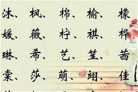五行缺木的女孩名字_女孩缺木洋气名字,第3张