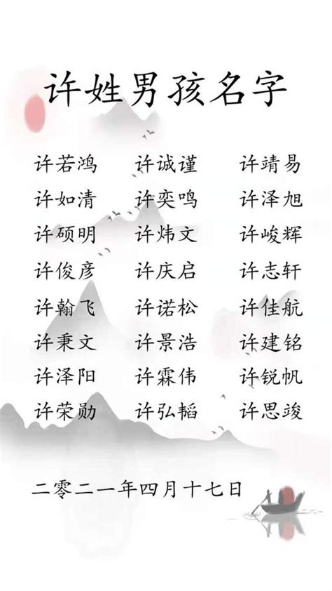 姓许女孩好听顺口名字_许姓女孩名字大全,第3张