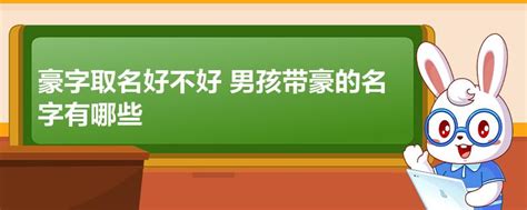 带有豪字的男孩名字_豪字辈的男孩名字,第2张