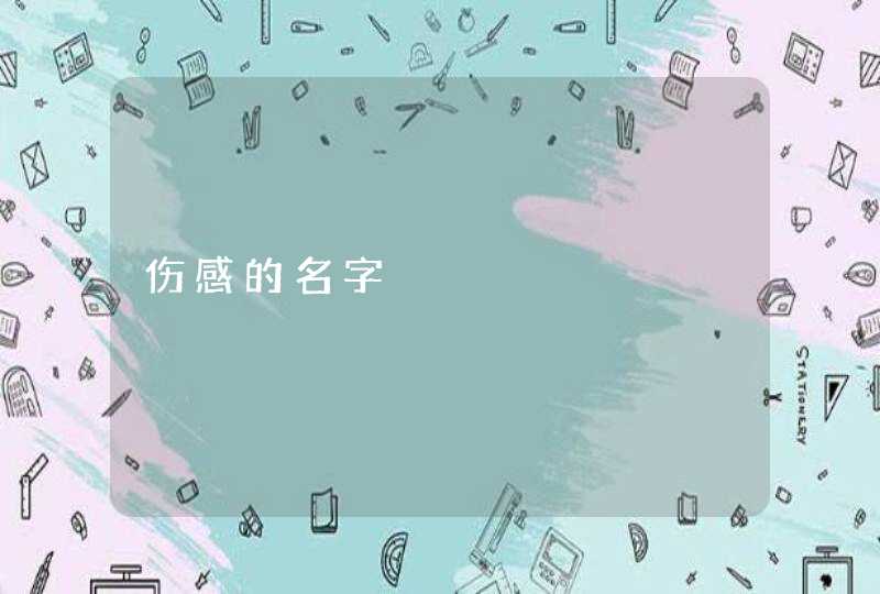 伤感的名字,第1张