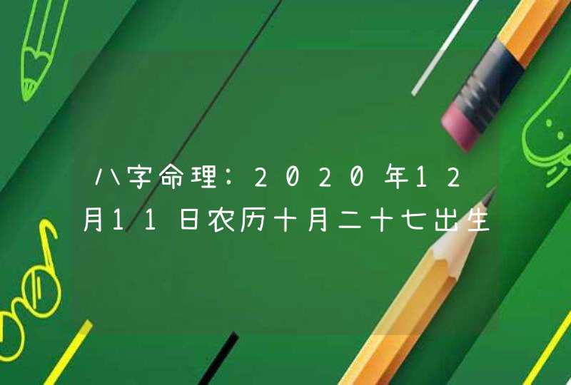 八字命理:2020年12月11日农历十月二十七出生的宝宝五行取名,第1张