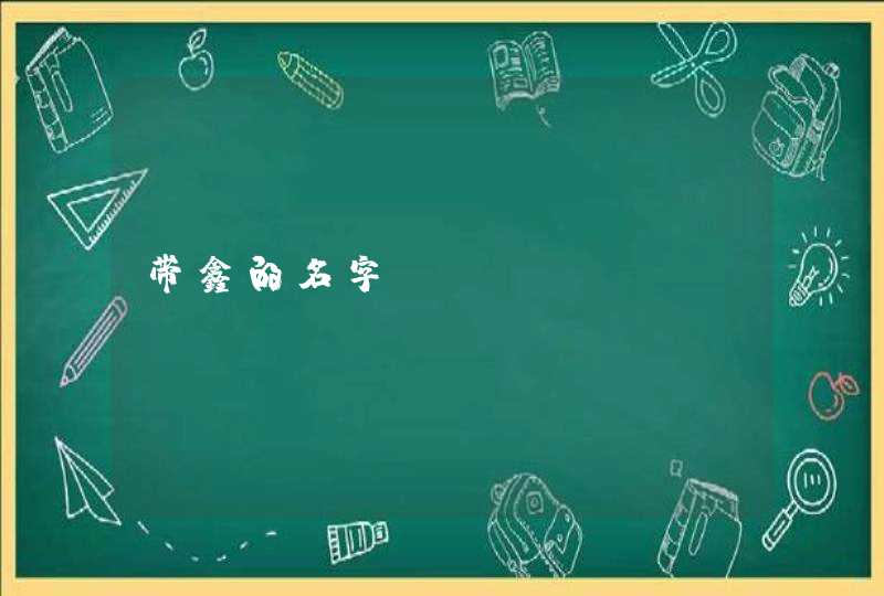 带鑫的名字,第1张