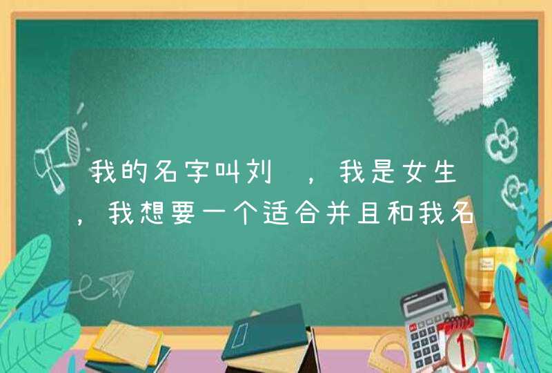 我的名字叫刘聪，我是女生，我想要一个适合并且和我名字有同音的英文名，谢谢啦,第1张