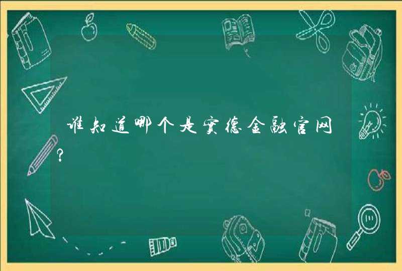 谁知道哪个是实德金融官网？,第1张