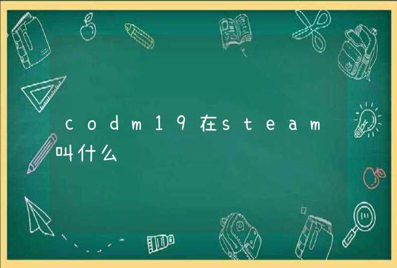 codm19在steam叫什么,第1张